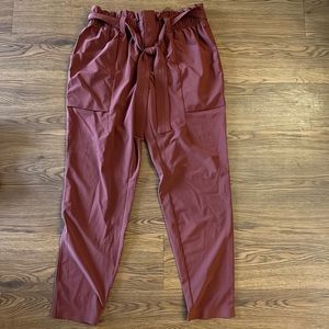 Burnt orange athleta pants